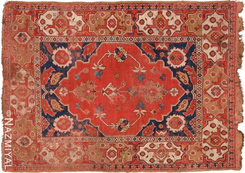 فرش آنتیک ترانسیلوانیا قرن هفدهم